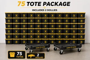 75 Tote Package (2 Dollies Included)