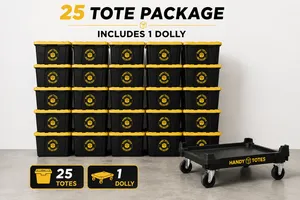 25 Tote Package (1 Dolly Included)