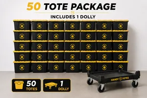  50 Tote Package (1 Dolly Included)