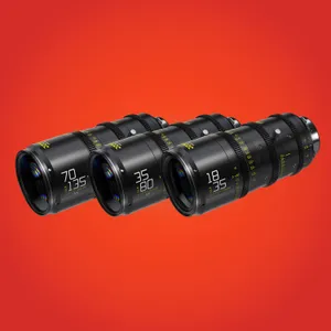 DZOFilm Catta Ace FF 18-35/35-80/70-135mm T2.9 Cine Zoom 3-Lens Bundle (PL/EF)
