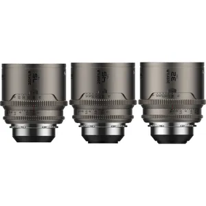 DZOFilm Arcana Anamorphic Prime 3-Lens Kit (ARRI PL, Titanium)