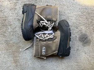9T: Columbia, Duck boot in brown/grey