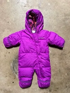 3-6M: Columbia w/leg + arm covers (Purple)
