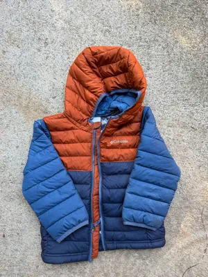 4T: Columbia, Brown and Blue Puffy