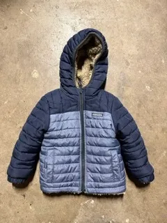 2T: Oshkosh (Blue with brown sherpa, reversible)