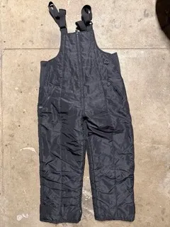 Adult L: Athletic works Black Bib