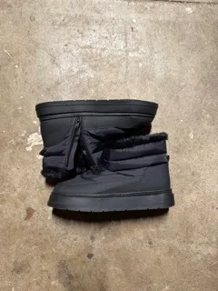 Adult 7.5-8: Zara w/fur (Black, 38)