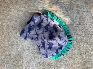 One Size (8T-16): Dinosaur with mohawk