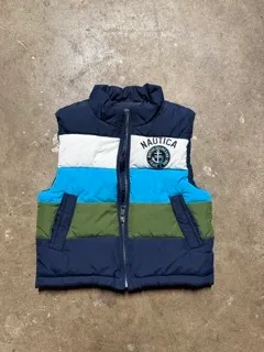 3T: Nautica Vest (Blue, green, white)