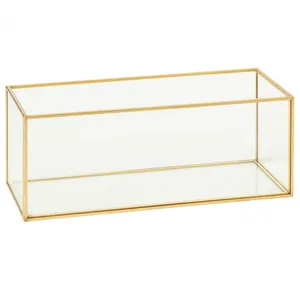 Gold Rectangular Display Candle Box