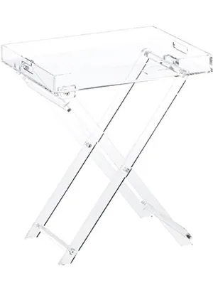 Acrylic Side Table Display Tray