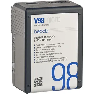 bebob V98micro V-Mount Akku