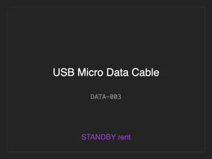 USB Micro Data Cable
