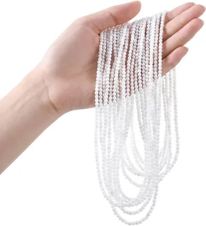 GARLAND - PEARL GARLAND - 3MM + 8MM 33 FT