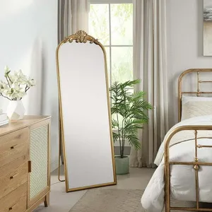 MIRROR - GOLD EASEL FULL LENGTH MIRROR