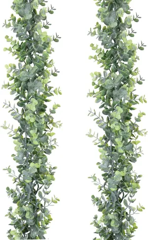 GARLAND - GREENERY - 6 FT FAUX EUCALYPTUS GARLAND/VINE 