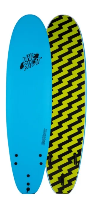Surfboard 7' Wave Bandit Softboards (novice surfers under 100 Lbs.)