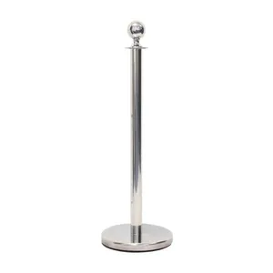 Silver Post (Post & Rope System)