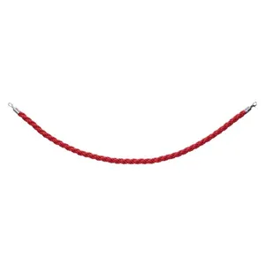 Twisted Red Rope - Post & Rope System