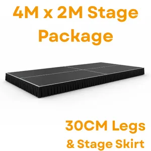 4M x 2M Stage Package - 30CM High 