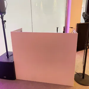 Glitter DJ Booth - Black/White 