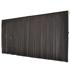 6M x 3M - Black Silk Backdrop Package