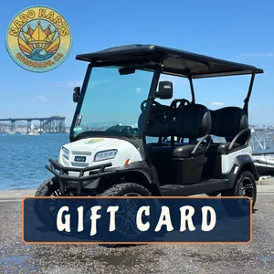  GIFT CARD: 4-Seater: Club Car Onward 4 Forward LSV