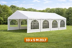 Partyzelt / Festzelt 10 x 5 Meter
