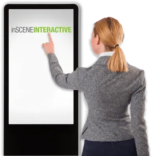 Bornes Interactive 55'' Interactive Kiosks