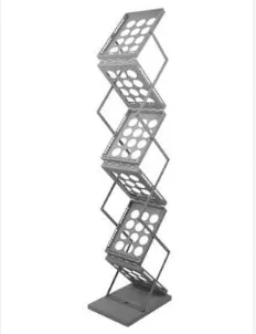 Support à littérature Z-Up Literature Stand Silver