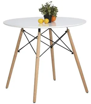  Table 31.5'' ronde blanche  / 31.5''  Round Table White