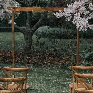 Brown Wooden Arch