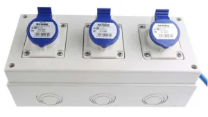 16a - 3x16a Power Distribution Box