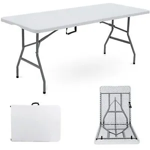 6ft Folding Trestle Table