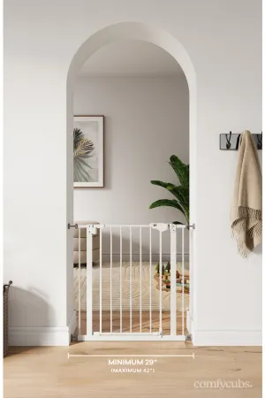 Comfy Cubs Baby Safety Gate with 3 Extensions