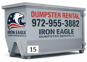 15 yd dumpster