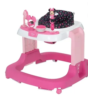 Disney Baby Ready, Set, Walk DX Developmental Walker, Modern Minnie