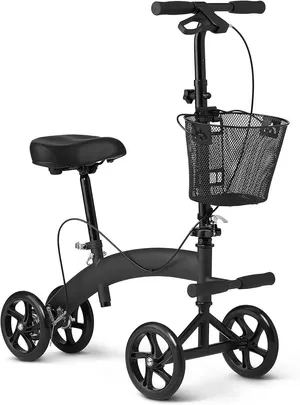 Medline manual seated mobility scooter