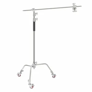 C Stand Light Stand With Wheels