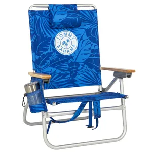 Tommy Bahama Beach Chair - Blue Palms (Height: Medium)