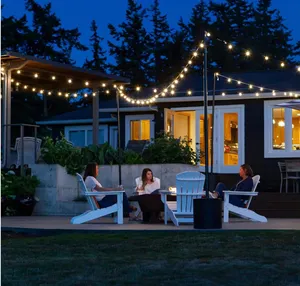 20' × 20' Stand-Alone Bistro Light Setup