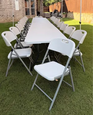 20-Person Celebration Set - Plastic Chairs