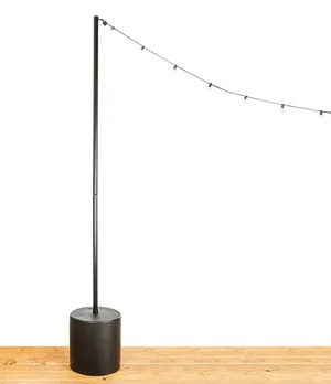 Bistro Light Add-On: 1 Pole + 1 Light Set 