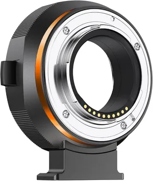 EF/EF-S to E Electronic Lens Adapter, K&F Concept Auto Focus Lens Mount Adapter Ring Compatible for Canon EF EF-S Mount Lens to Sony E Mount Cameras