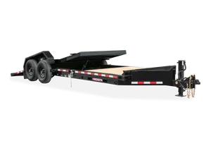 24' Tilt-bed Trailer, Bumper pull