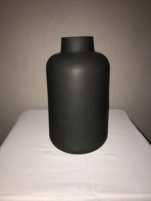 Tall Grey Vase
