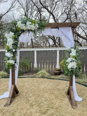 Wood you be mine arch
