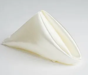Ivory Satin Napkin 