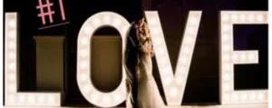 LOVE 6ft tall