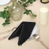 Black Velvet Napkin